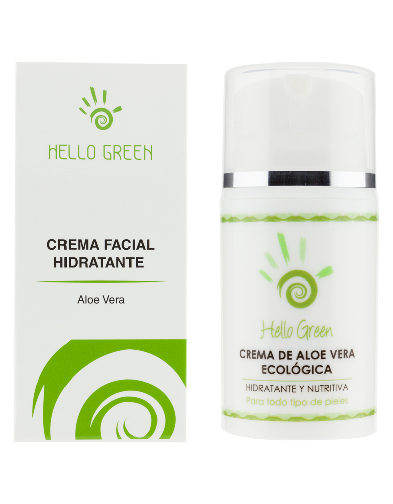 Crema facial de Aloe vera Crema facial de Aloe vera