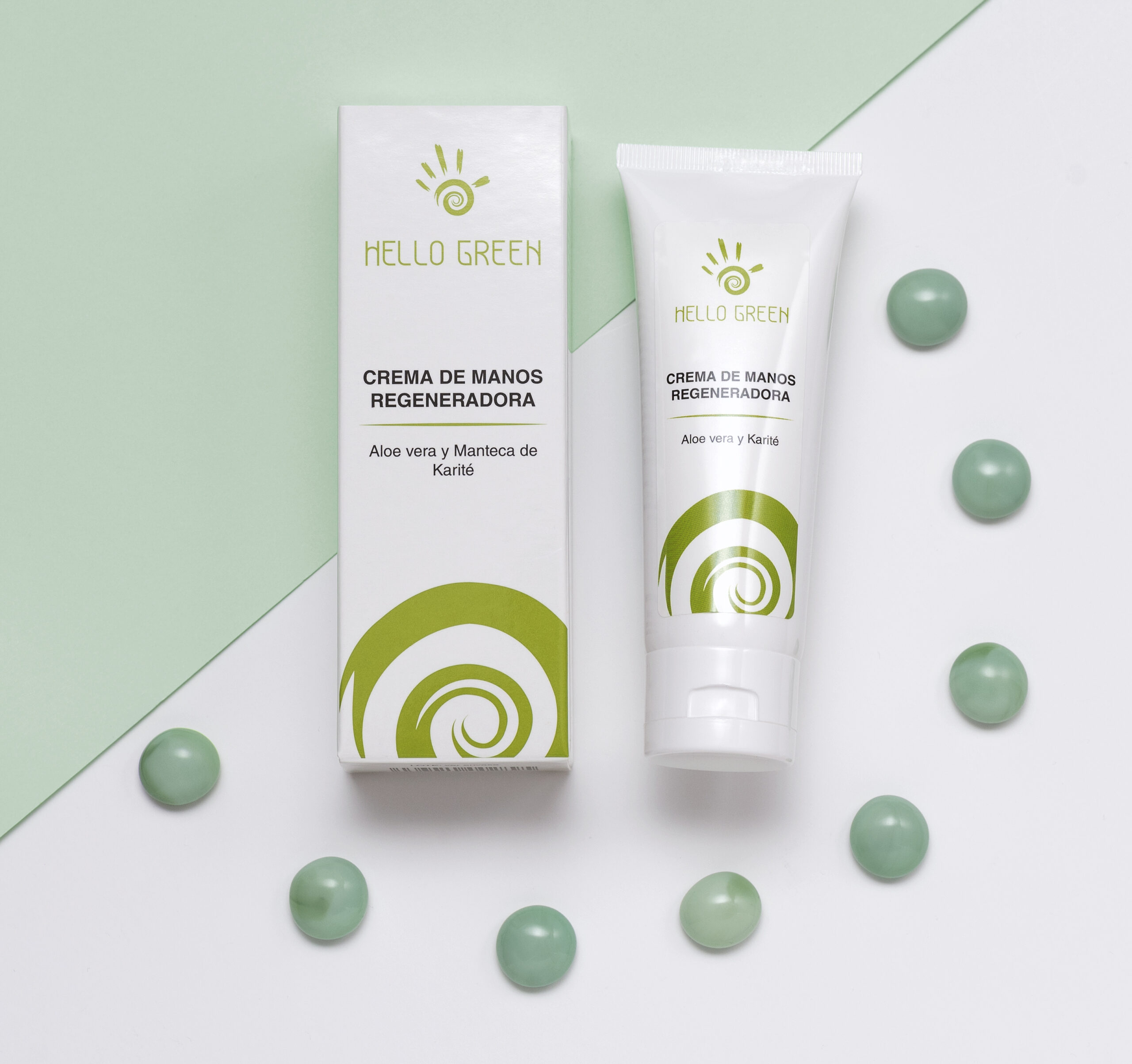 Crema de manos de Aloe vera y Karité Crema de manos de Aloe vera y Karité